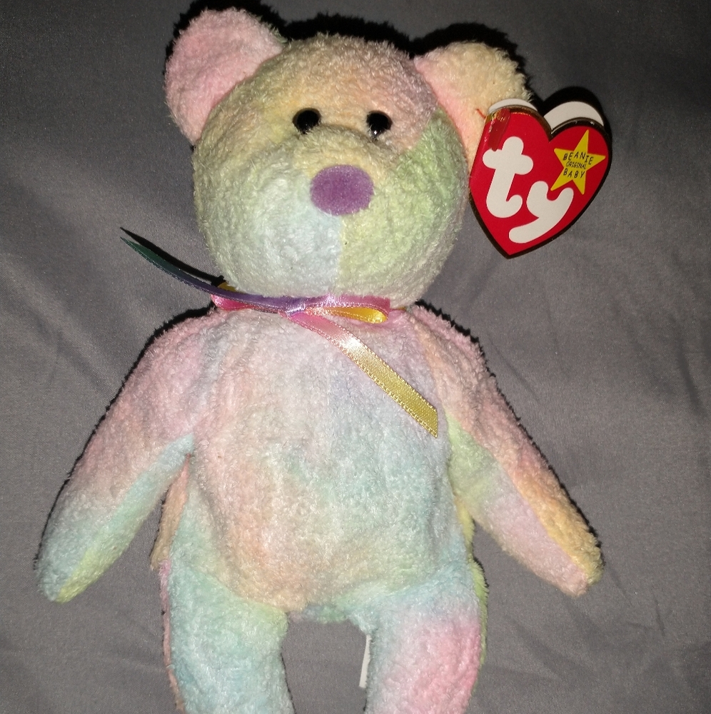 ty beanie baby bear Groovy from 1999